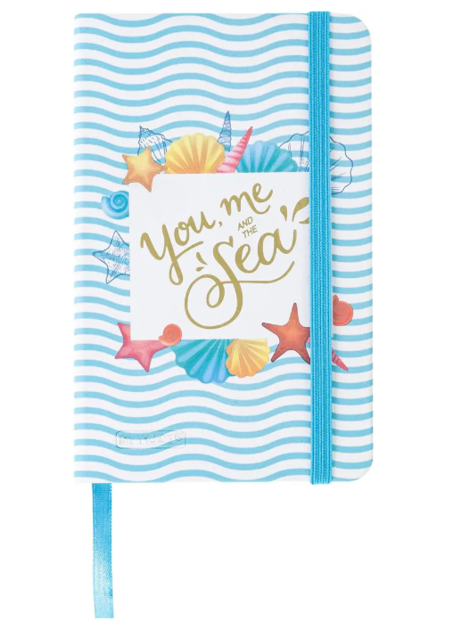 STYLEX Notizbuch Design - 9 x 14 cm - punktkariert - 192 Seiten