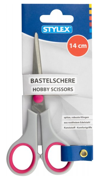 Stylex Bastelschere 14 cm spitz