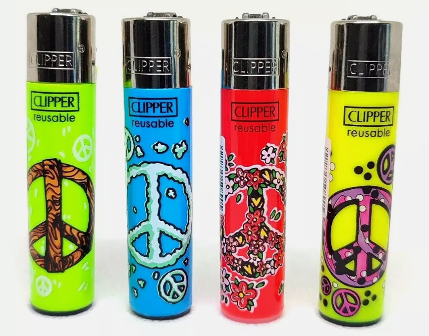 4er Set Clipper Peace Anywhere