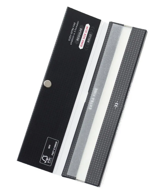Gizeh Black King Size Slim Magnet Extra Fine Papier
