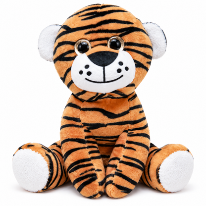 Kuscheltier Safari – Plüschtier Löwe, Tiger oder Affe | Kuschelweich