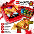 LEGO NINJAGO Trading Card Game – Rote Mini-Tin Sammeldose