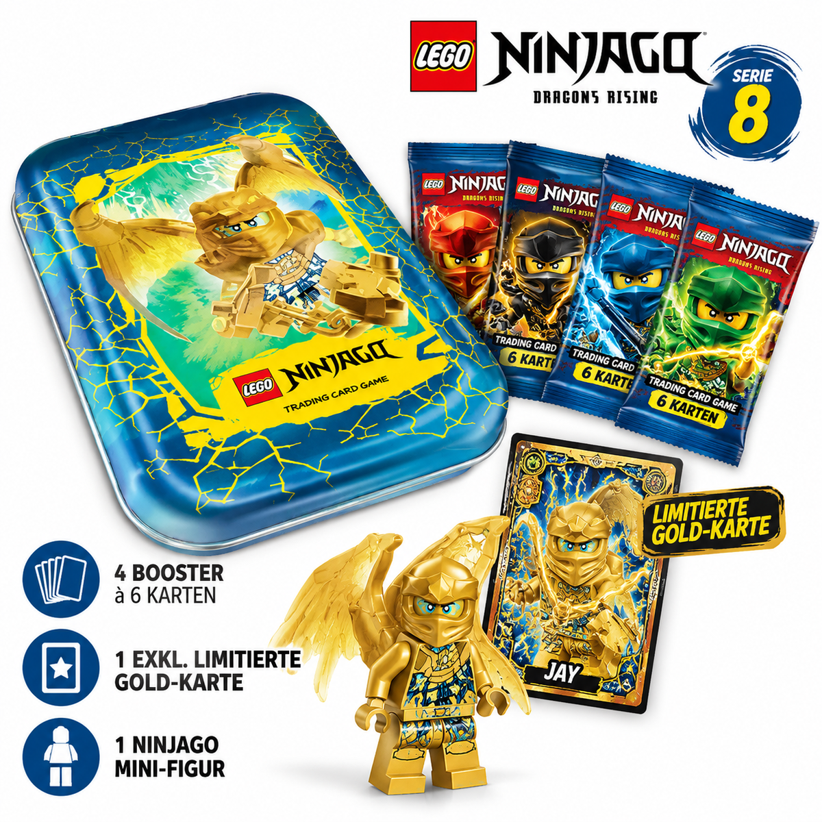 LEGO NINJAGO Serie 8 – Mini-Tin JAY