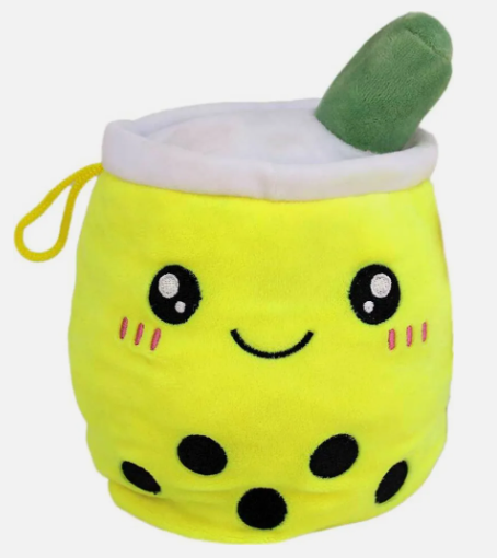 Wendbares Bubble Tea Kuscheltier 15 cm