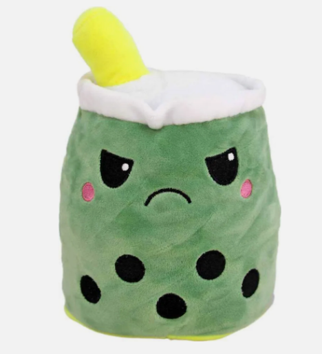 Wendbares Bubble Tea Kuscheltier 15 cm